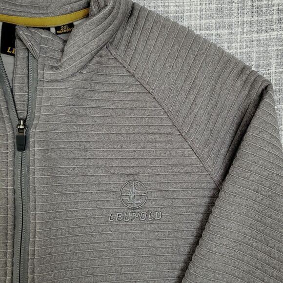 Leupold McKinley Ridge 1/2 Zip Pullover Baselayer 180498 Shadow Gray Men's 2XL - Picture 8 of 14